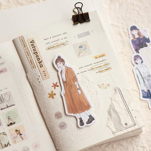 MU Print Girl Stickers - 002