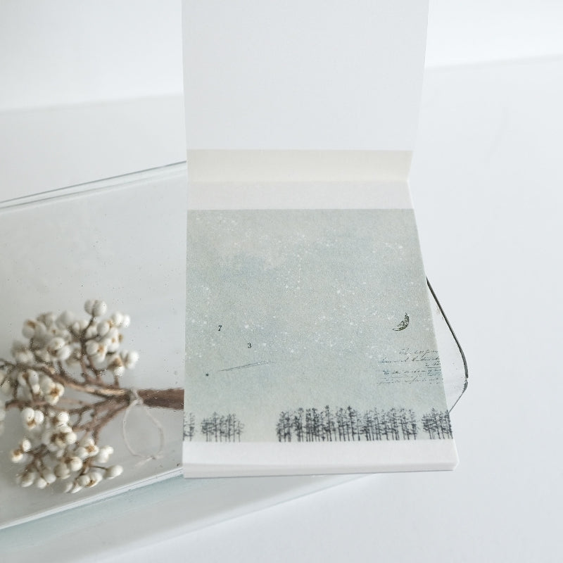 Yohaku Memo Pad 27 - M-196 Starry Sky