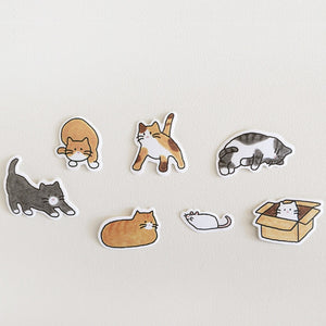 Suatelier Stickers - Cereal Sticker Flakes 304 Cats