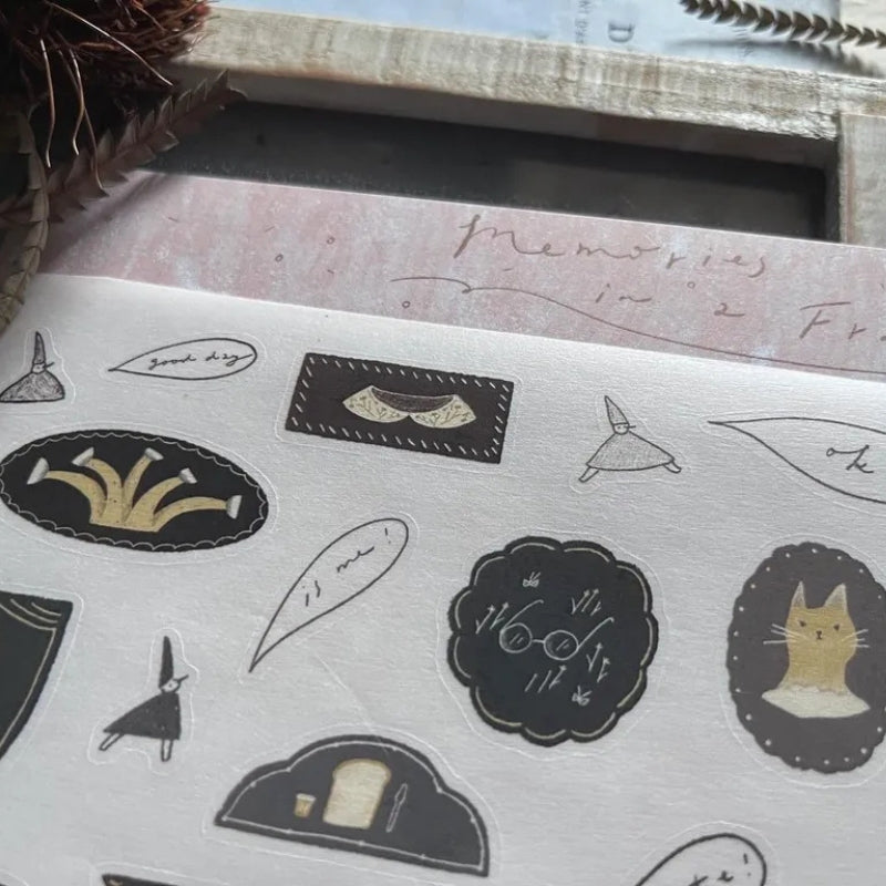 Avocadomori Washi Sticker Sheet - Memories in a Frame