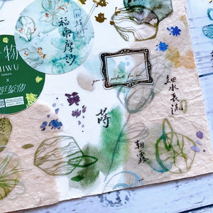 Shiwu Studio × Siyun 7.4cm Matte PET Tape - Latitude 23.5° North - Formosa