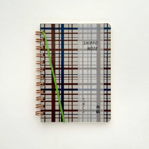 Mizushima Shippo Notebook - Check 01 NTSP-CH-01