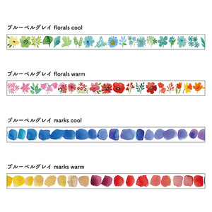 mt 100th Anniversary Masking Tape Set MTBLUEST1 Bluebellgray Set