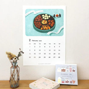 Cozyca x Mariko Fukuoka 2026 Wall Calendar
