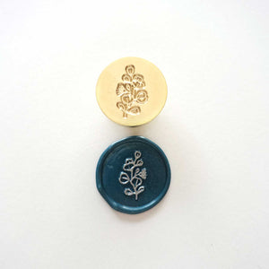 Fiona Ariva - Silver Dollar Eucalyptus Wax Seal Stamp Kit