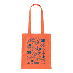 Ojisan 30th Anniversary Tote Bag Red
