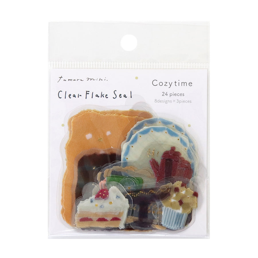 SAIEN Planner Sticker Flakes Miki Tamura - Cozy Time