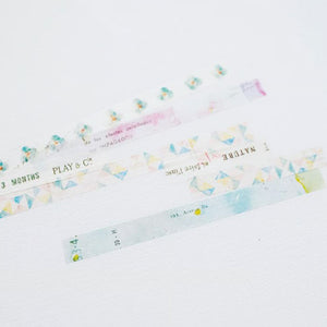 Yohaku Slim Washi Tape - L-015 Hanazono