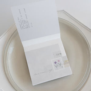 Yohaku Mashikaku Memo Pad - M-173 Garden