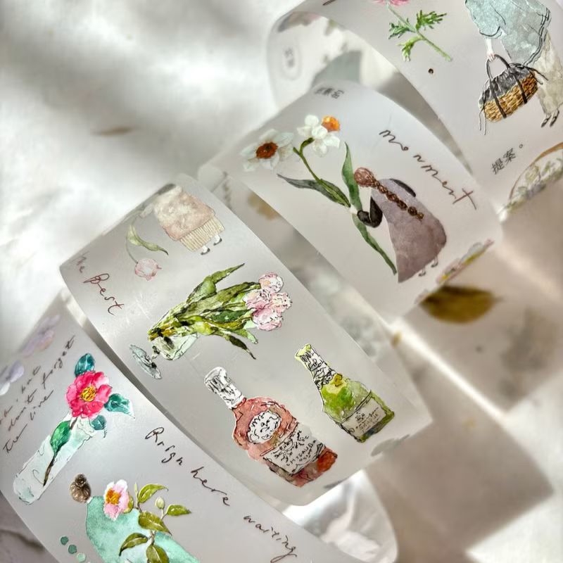 Pion - 3.5cm Matte PET Tape - Mini Girl 02