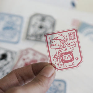 Black Milk Project Neko Mail - PET Label Sticker Pack