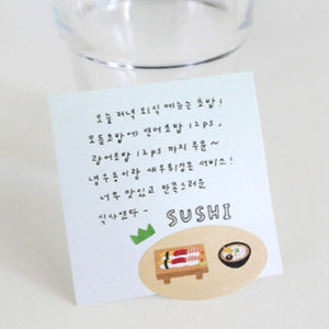 Suatelier Mini Series Stickers 124 Food 06