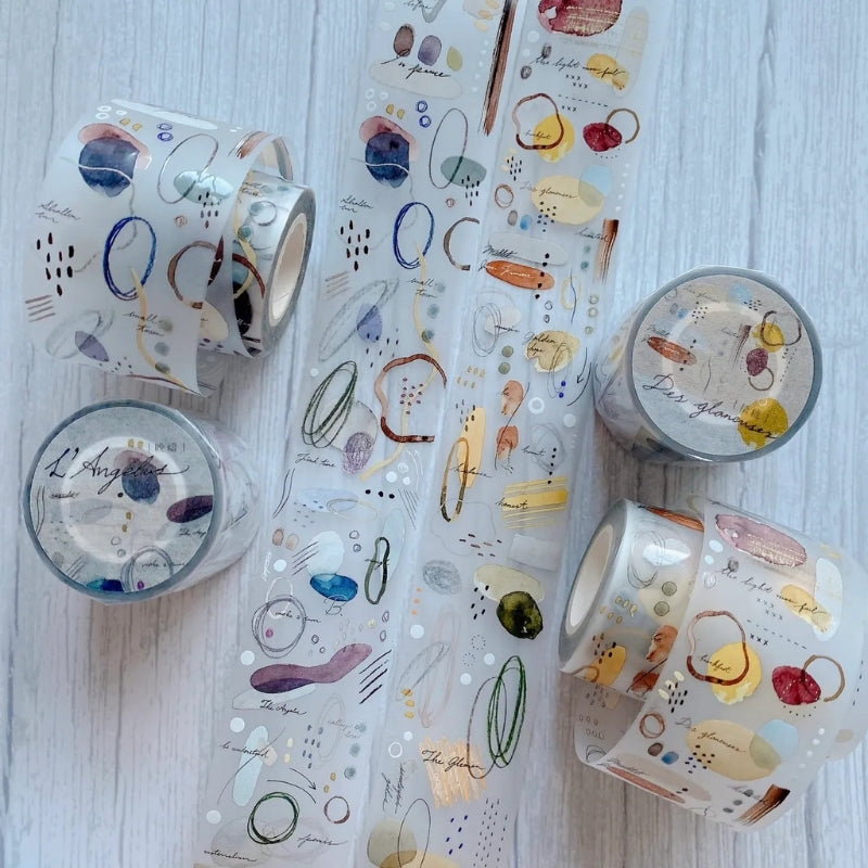 Shiwu Studio × Siyun 4cm Matte PET Tape - Des Glaneuses