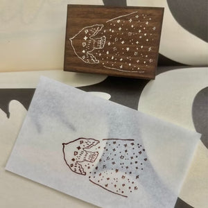 Pion Rubber Stamp - Meteor