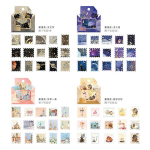 BGM Postage Sticker Flakes - Shooting Star