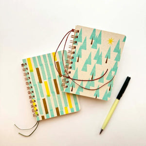 Mizushima Shippo Notebook - Forest NTSP-MO