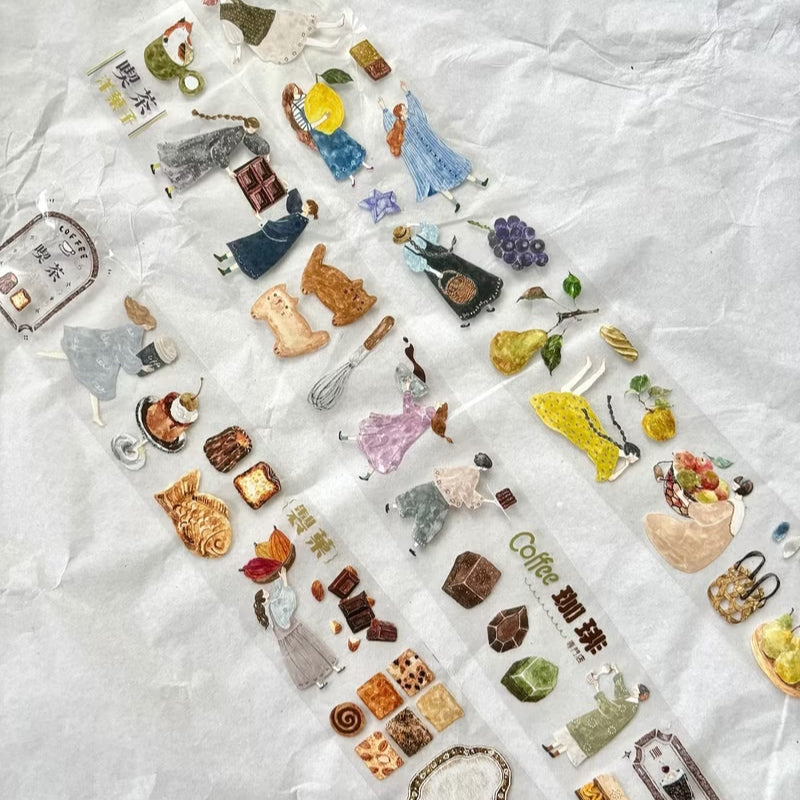 Pion - 4cm Glossy PET Tape - Mini Girl 03