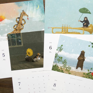 Cozyca x Akira Kusaka 2026 Wall Calendar
