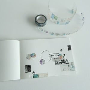 Yohaku Sticker Roll - P-003 Collage