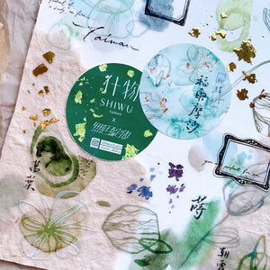 Shiwu Studio × Siyun 7.4cm Matte PET Tape - Latitude 23.5° North - Formosa