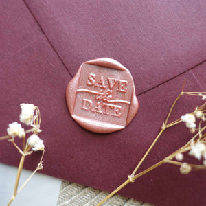 Fiona Ariva - Save The Date Square Wax Seal Kit