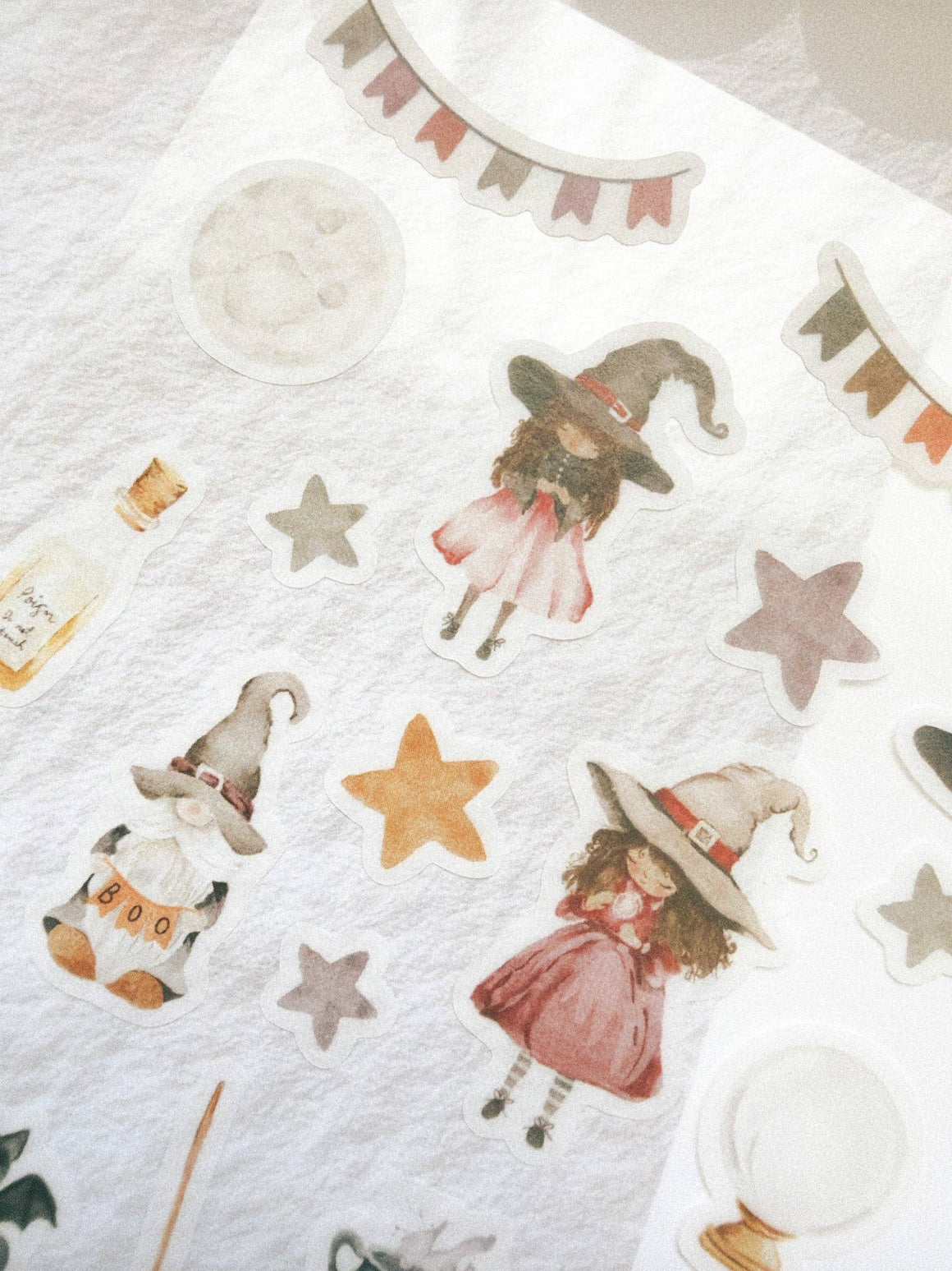 Kuboandlucy Sticker Sheet - Spooky Halloween