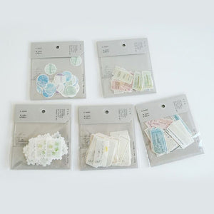 Yohaku Sticker Flakes - F-010 Theme