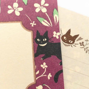 Wanowa Letter Set - Black Cat