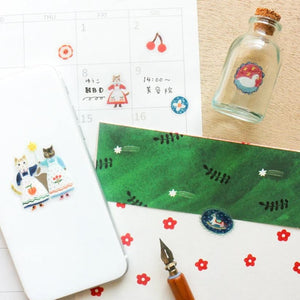 Aiko Fukawa Sticker Seals - 22877 Cats and Buttons