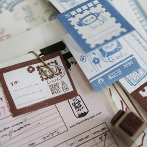 Black Milk Project Neko Mail - Washi Tear-out Booklet