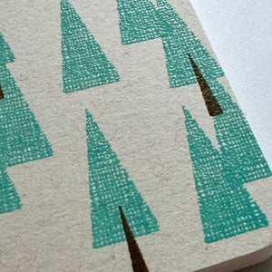 Mizushima Shippo Notebook - Forest NTSP-MO