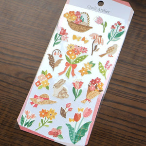 Mind Wave Quilt Atelier Sticker - Afternoon Flower Garden 82424