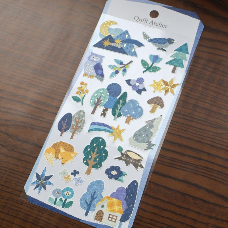 Mind Wave Quilt Atelier Sticker - Starry Forest 82427