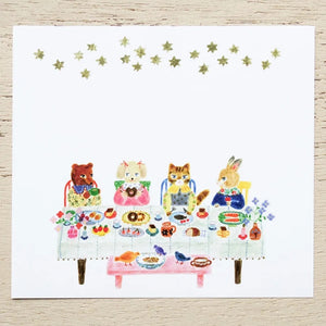 Cozyca x Aiko Fukawa Memo Block - Little Fluffy Friends (22-941)