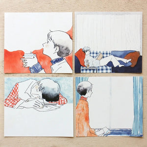 Cozyca x Sayuri Fujimaki Memo Block - Holiday Afternoon