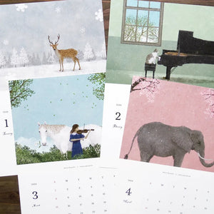 Cozyca x Akira Kusaka 2026 Wall Calendar