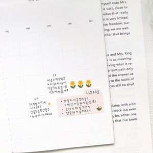 Suatelier Mini Series Stickers 115 Flower 02