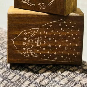 Pion Rubber Stamp - Meteor