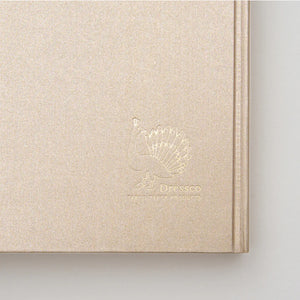 Takeo Dressco Paper Notebook S - Champagne Gold