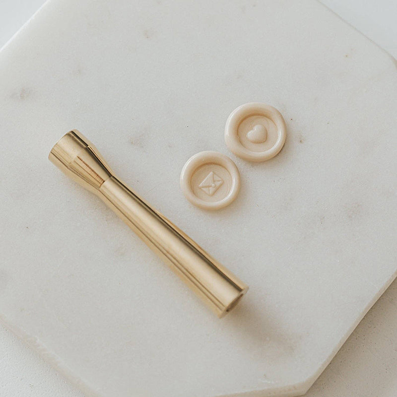 Written Word Calligraphy - Heart and Lettermail Mini Wax Seal