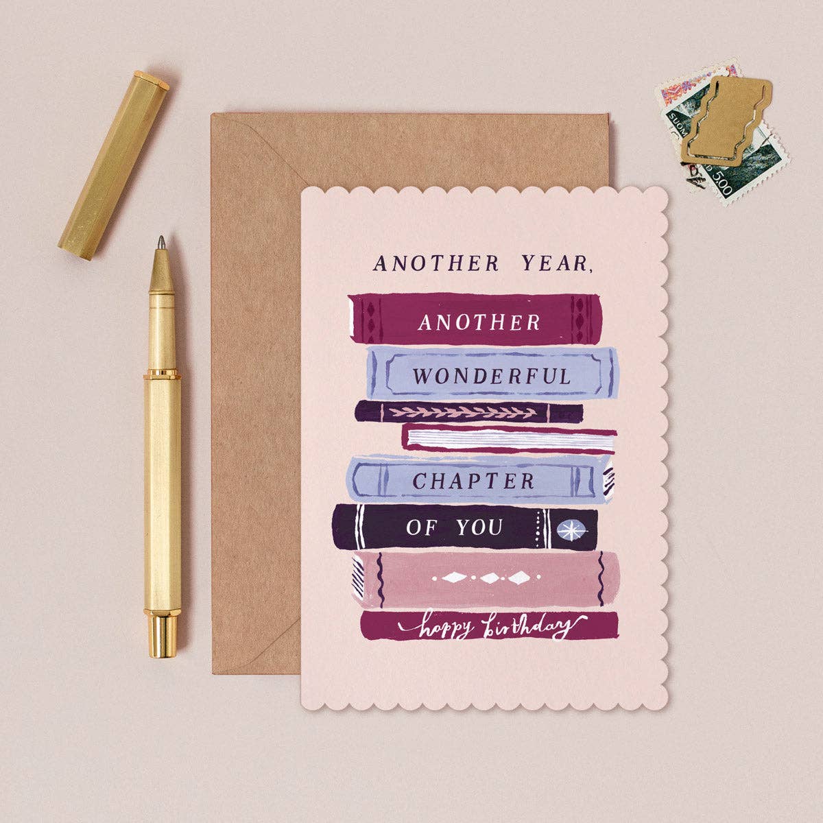 Sister Paper Co. - Bookish Birthday Card | Booklover Birthday Cards