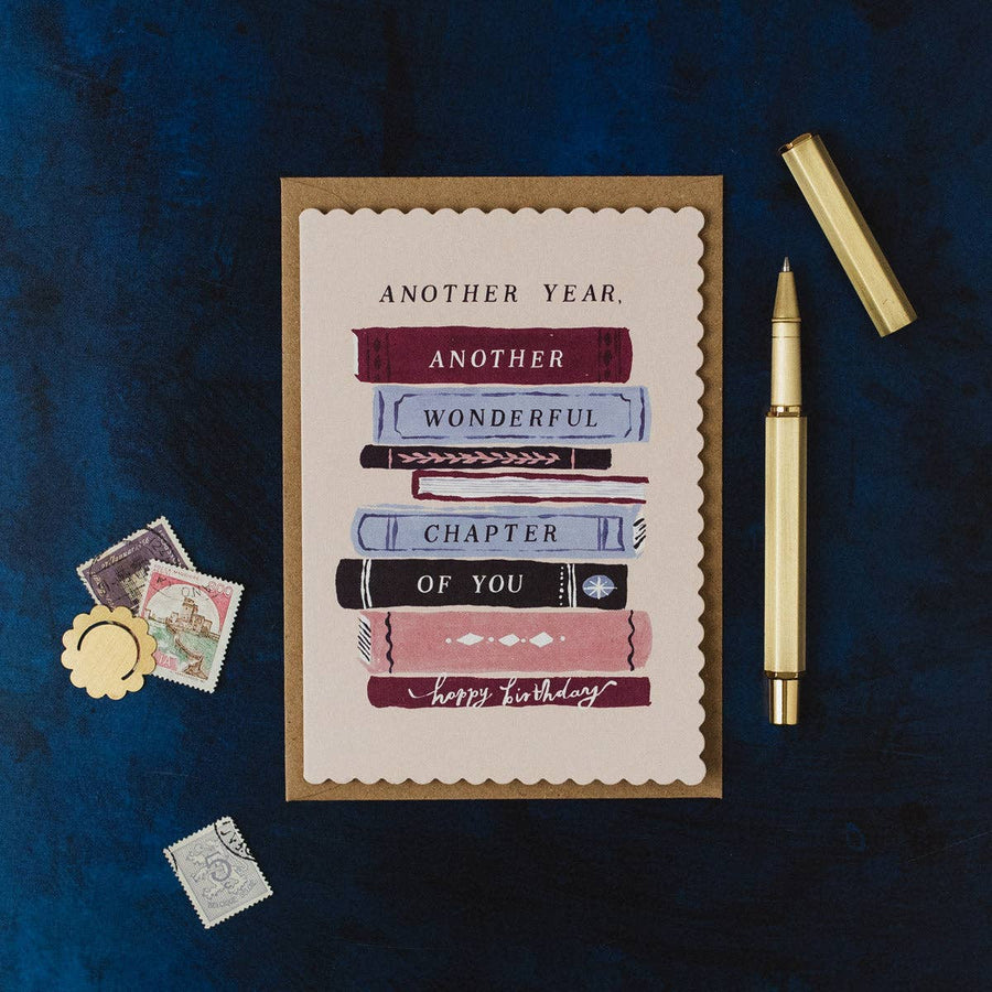 Sister Paper Co. - Bookish Birthday Card | Booklover Birthday Cards