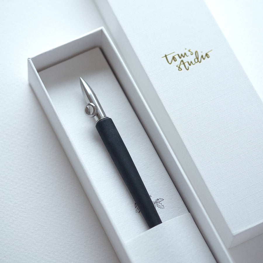 Tom's Studio - One-Dip-Nib: Brass / Nib + Pen