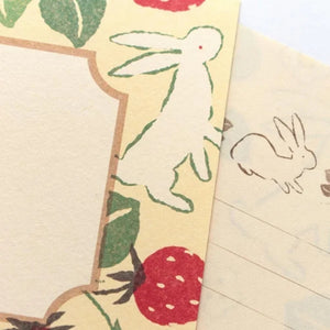 Wanowa Letter Set - Strawberry Rabbit