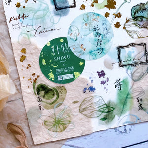 Shiwu Studio × Siyun 7.4cm Matte PET Tape - Latitude 23.5° North - Formosa