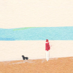 Cozyca Letter One Writting Paper - Seaside (20-510)