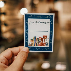La Dolce Vita Ex Libris Sticker Set - Life In A Bookstore