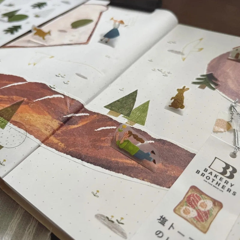 Avocadomori Transfer Stickers - Words of Forest