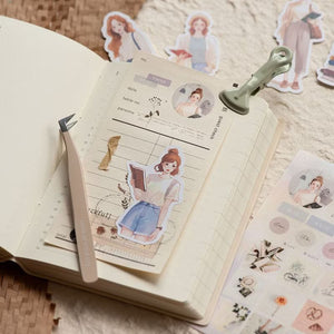 MU Print Girl Stickers - 003