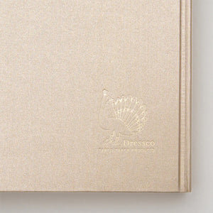 Takeo Dressco Paper Notebook S - Champagne Gold